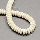Buddhism Mala Beads Jewelry Findings Natural Tagua Nut Beads WOOD-R235-6x3mm-3