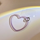 Силиконовый ремешок для телефона с петлей в форме сердца MOBA-PW0001-24B-07-1