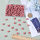 Sunnyclue 160pcs perles d'argile polymère faites à la main CLAY-SC0001-60-3
