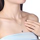 Trendy 925 Sterling Silver Pendant Necklace NJEW-BB30733-3