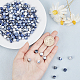 OLYCRAFT 200pcs 8mm Natural Blue-Vein Stone Beads Sodalite Beads Round Loose Gemstone Beads Energy Stone for Bracelet Necklace Jewelry Making G-OC0001-24-5