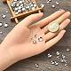 400 pièces 4 styles de cônes de perles en fer IFIN-YW0003-30-4