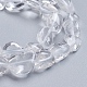 Natural Quartz Crystal Beads Strands X-G-G841-A12-3