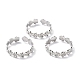 304 anelli in acciaio inox RJEW-L102-31P-1