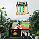 Porta medaglie da baseball superdant espositore per medaglie da baseball femminile supporto a parete in metallo cordino supporto per espositore per nastro ganci facili da appendere per 40+ medaglie regalo per la mamma atleti femminili ODIS-WH0021-814-7
