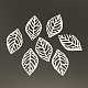 Leaf Iron Pendants KK-O015-20S-1