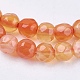 Chapelet de perles rondes en agate naturelle G-L084-4mm-M-3