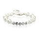Trendy Glass Pearl Beaded Bracelets for Girls BJEW-PJB804-1