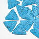 Cabochons en turquoise synthétique X-TURQ-S290-28A-02-1