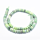 Natural Green Grass Agate Beads Strands G-K256-08A-2