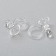 Plastic Clip-on Earring Findings KY-P001-09A-2