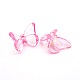AB Color Plated Acrylic Butterfly Beads PACR-F004-01-1