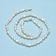 Natural Cultured Freshwater Pearl Beads Strands PEAR-A005-15-3