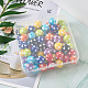 Cheriswelry 80Pcs 8 Colors Opaque Resin Beads RESI-CW0001-06B-3
