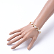 Natural Keshi Pearl Bracelets BJEW-JB05187-4