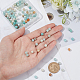 Nbeads 2 Strands Natural Flower Amazonite Beads Strands G-NB0004-46-3