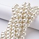 Glass Pearl Beads Strands HY14mm81-4