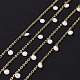 Chaînes de perles de verre faites à la main de 3.28 pied X-CHC-O004-14-3