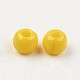 Perles de rocaille rondes en verre de couleurs opaques de qualité 12/0 X-SEED-A022-FC12-42-2