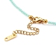 Ожерелья с подвесками из натуральных ракушек NJEW-JN03349-03-3