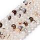 Chapelets de perles d'agate naturelle G-D845-04-6mm-1