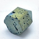 Galvanisierte natürliche Druzy Geode Quarzausstellungsdekorationen G-P382-D02-2