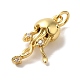 Стойки обшивки латунь микро проложить Циркон подвеску X-KK-U027-09-03G-2