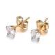 Navidad 304 conjuntos de joyas de rhinestone de acero inoxidable SJEW-H301-07G-5