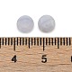 Натуральный голубой агат шнурка кабошоны&nbsp;G-B146-01B-3
