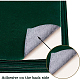 ジュエリー植毛織物  自己粘着性の布地  プラスチックスキン包装  グリーン  40x28.9~29cm  12個/セット TOOL-BC0008-49-4