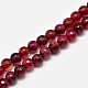 Natural Agate Beads Strands G-G580-6mm-20-1