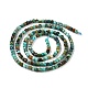 Chapelets de perles en turquoise de HuBei naturelle G-K315-A04-4