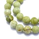 Natur taiwan Jade Perlen Stränge G-K310-A23-10mm-3