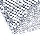 Рулон ленты из сетки с алюминиевой отделкой из бисера AW-N002-01P-3
