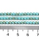 Chapelets de perles en turquoise synthétique&nbsp;G-U004-02E-5