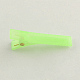 De color caramelo pequeña de plástico fornituras pinza de pelo del cocodrilo para la toma de accesorios para el cabello PHAR-Q005-04-1