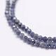 Natural Sapphire Gemstone Beads Strands G-K182-2mm-22B-3
