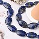Chapelets de perles en lapis-lazuli naturel G-K311-01D-04-3