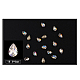 Cabujones de cristal de rhinestone MRMJ-T010-128A-2
