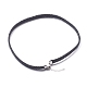 Gewachste Polyesterschnur Halsketten machen NJEW-Z011-01-1