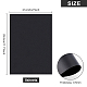 BENECREAT 8 Sheets A4 Black PVC Flexible Plastic Board Sheet Ideal for Signage AJEW-BC0001-74C-2