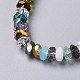Bracelets de perles tressées de verre BJEW-JB04235-02-2