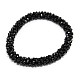 Faceted Glass Round Beads Bracelets BJEW-J072-A05-1