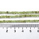 Perline peridoto naturale fili G-M421-B04-02-5