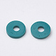 Handmade Polymer Clay Beads X-CLAY-R067-6.0mm-07-3