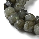 Natürliche runde Perlenstränge im Sternschliff aus Labradorit G-M418-C10-01-4