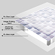 Haustier selbstklebendes Zeichenkristallmusterpapier DIY-WH0223-11B-6