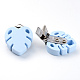 Food Grade Eco-Friendly Silicone Baby Pacifier Clips SIL-S003-03B-3