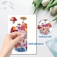8 Sheets 8 Styles PVC Waterproof Wall Stickers DIY-WH0345-109-3