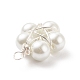 Ciondoli di perle di vetro PALLOY-JF01542-02-4